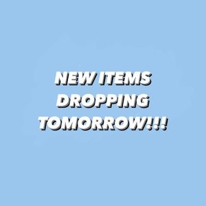 NEW ITEMS COMING SOON!!!